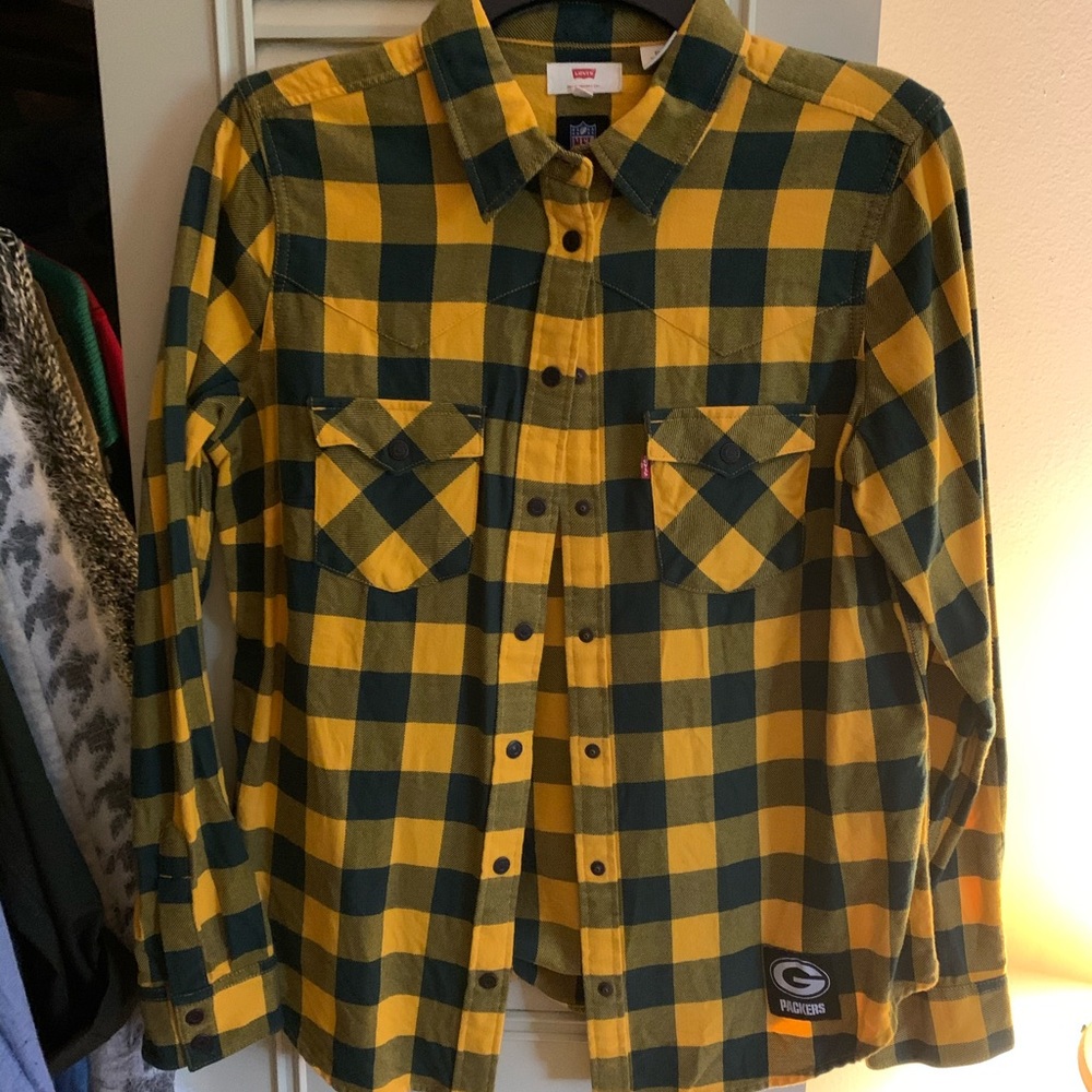 Official NFL Packer flannel